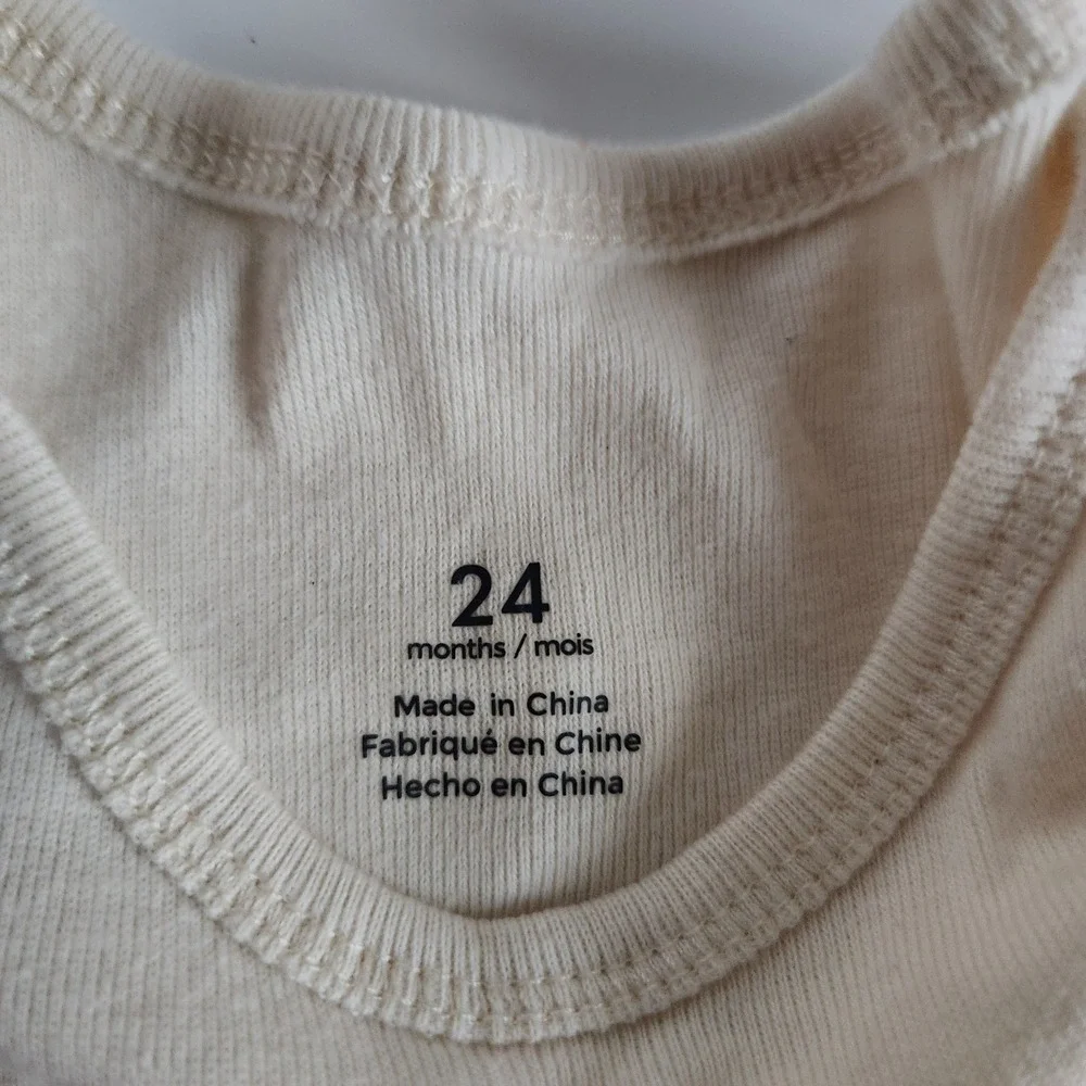 Little Planet Organic Cotton Baby Bodysuit 24 Months Elephants Daddy's Sidekick‎
